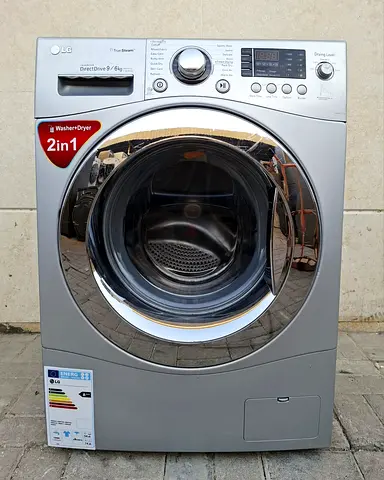 With True Steam, LG 9kg washing machine with 6kg full dryer