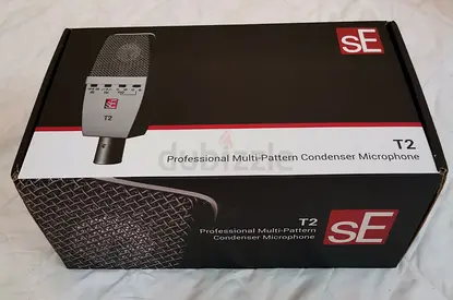 SE Electronics T2, Large Diaphragm Condenser XLR Microphone