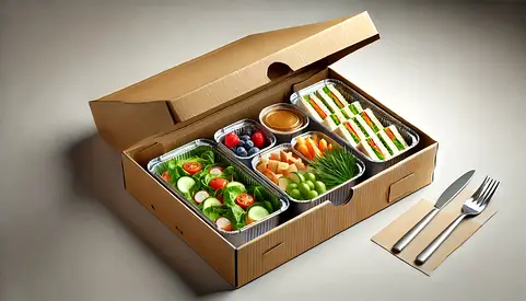 Eco-Friendly Food Packaging disposable علب طعام صديقة للبيئة