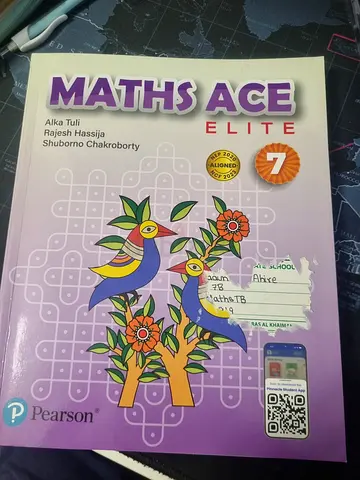 Maths Ace Elite 7 - Pearson (Grade 7) Textbook