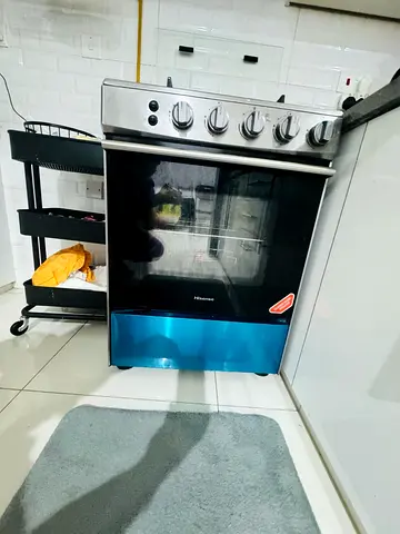 60cm Freestanding Cooker, Full Gas Cooking Range With 4 Burners, And Full automatic