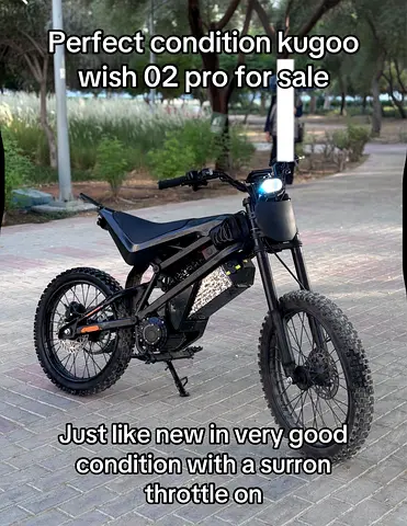 Perfect condition kugoo wish 02 pro for sale no issues at all with papers available and warranty