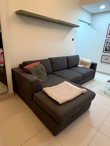 Gray Couch 3 seater