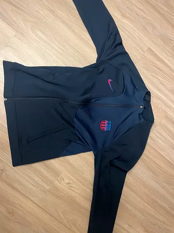 Nike FC Barcelona Full-Zip Training Jacket - Womens/Unisex, Navy/Black RARE* 22/23 collectors kit
