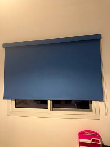 Blue Roller Blind - Good Condition