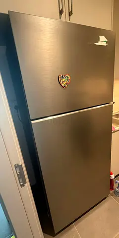 Samsung Silver Top-Freezer Refrigerator - Perfect Working Condition