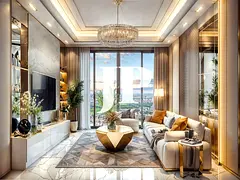 High-Floor 3BR | Diamondz by Danube | Marina &amp; Skyline Views | Furnished Interior