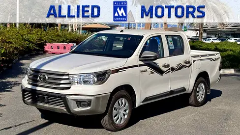 2025 TOYOTA HILUX D/C P/UP 4X2 2.7L PETROL BASIC PWR WIN BRAND NEW 0KM