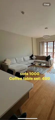 U shape sofa