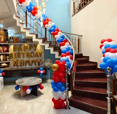 Balloons decorations services Available