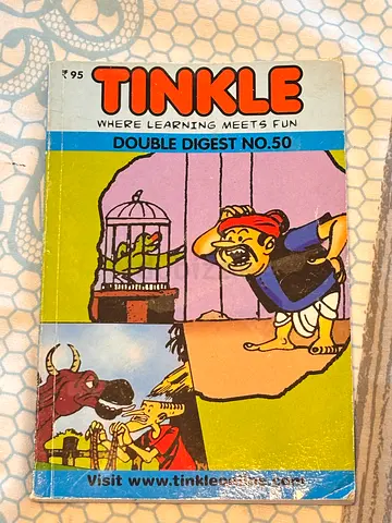 Tinkle Double Digest No.50 (Vintage Paperback)