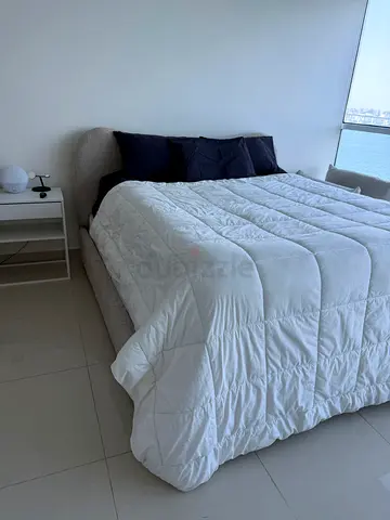 Bed frame and mattress