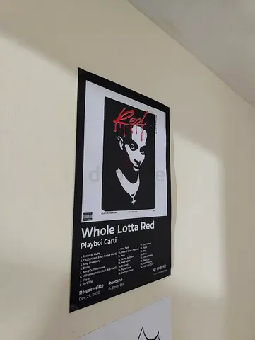 Whole Lotta Red - Playboi Carti Poster