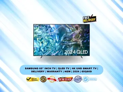 Samsung 65 Inch TV | QLED TV | 4K UHD Smart TV | Delivery | Warranty | New | 2024 | 65Q60D