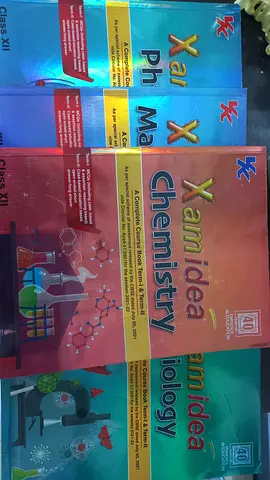 Xam Idea Maths/Chemistry/Physics/Biology 2022 Class 12 term 1  2