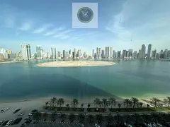 A luxurious 3 bedroom apartment in Al Mamzar Sharjah with a sea view terraces a maid’s room and tw