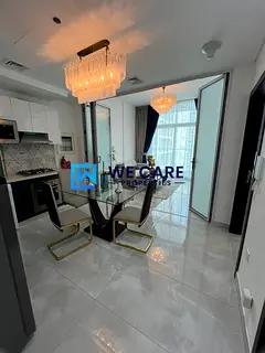 Fully Furnished 1BR | High Floor |Pool View | Walk to Metro