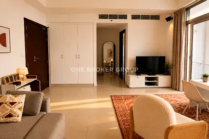 Spacious Studio | Furnished | Closed Kitchen