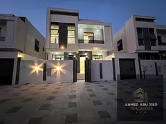Luxury villa in Ajman Al Bahia, modern wide spaces and elegant design, featuring 5 master bedrooms |
