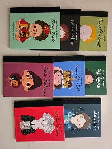Set of Little People, BIG DREAMS biographies (8 hardcover childrens books)
