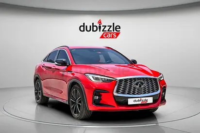 AED 1368/month | 2022 Infiniti QX55 Essential | GCC Specs | Ref#471888