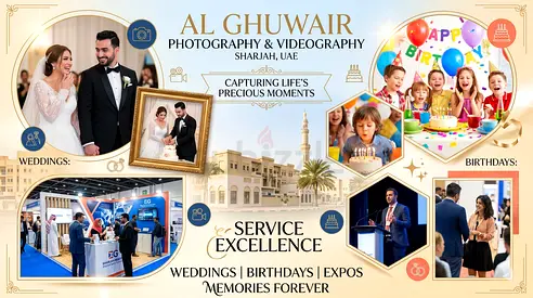 🎬 Media Production Services in Al Ghuwair, Sharjah | Professional Photography  Videography