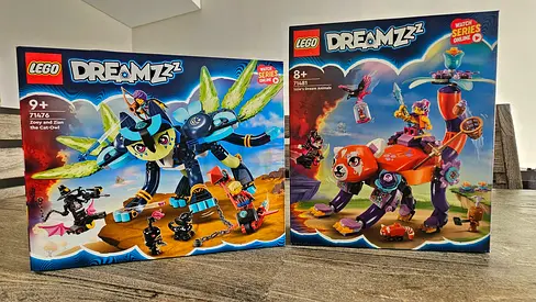 Two LEGO Dreamzzz Sets - Sealed Boxes (71426  71415)