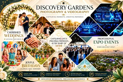 🎯 Visual Content Creation Services in Discovery Gardens, Dubai | Photography,
Videography