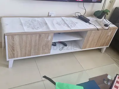 Wooden TV Stand / Entertainment Unit - Light Oak Finish