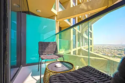 HIGH FLOOR | FURNISHED | BURJ ARAB VIEW