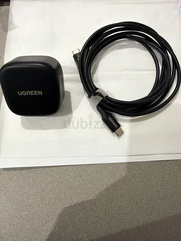 UGREEN USB-C Fast Charger + USB-C to USB-C Cable — Good Condition