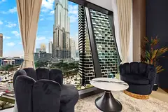 Full Burj Khalifa View | Chiller Free | Big Layout
