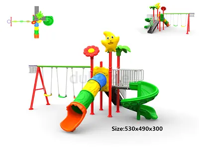 Galaxy Fun Playground Set – Outdoor Slide  Swing Adventure for Kids