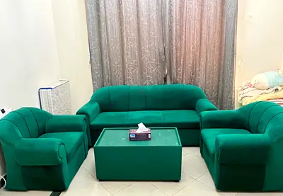 4-piece sofa set, 90% condition.