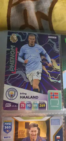 Erling Haaland Panini/Match Attax Football Trading Card - Phenom (Mint)
