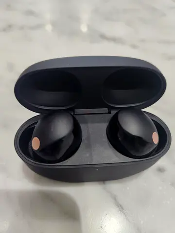 Sony WF-1000XM5 Wireless Noise Cancelling Earbuds Black - Excellent Condition