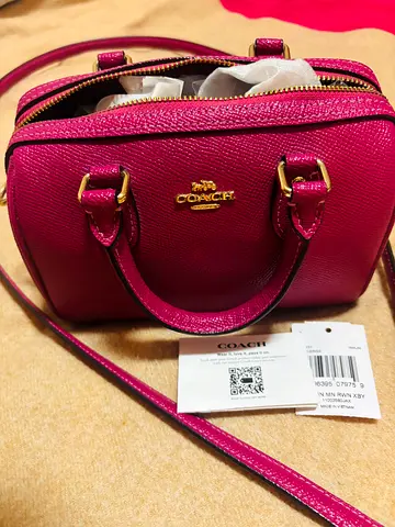 Coach Mini Rowan Crossbody Bag - Pink