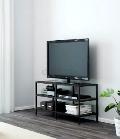 TV Rack ( IKEA VITTSJÖ )+ 32” TV | Good Condition | AED 250