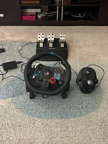 logitech g29 driving force racing steering wheel