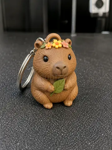 🌿 Capybara Bloom Charm 🌿