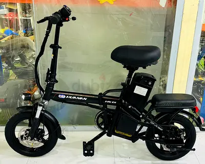 Foldable electric bike / scooter with seat - HUANAN Good condition