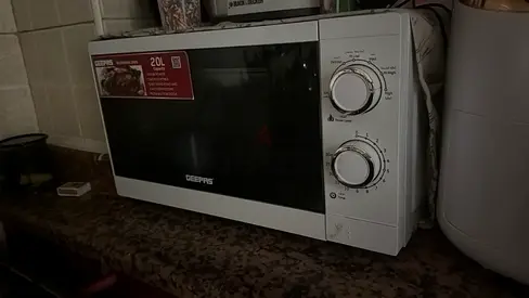 Geepas 20L Manual Microwave - Good Working Condition