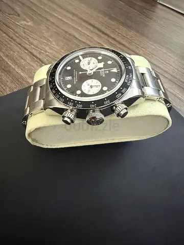 Tudor black bay Style Stainless Steel Chronograph Wristwatch (Mens)