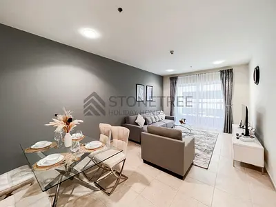 Flexible Cancellation Terms | No Security Deposit | Spacious 1BR | Near Tram