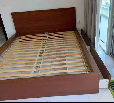 Ikea King size bed with mattress available in perfect condition