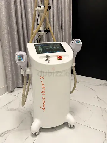 AVAILABLE EQUIPMENT FOR SALE

1. Kuma Shape X Body Contouring Machine
    * RF Skin Tightening
    *