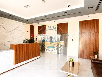 New barnd building 2bhk with balcony and wardrobes and maid room open view Tilal City