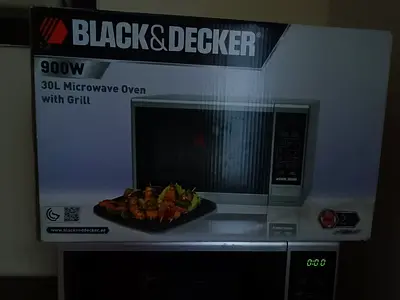 BlackDecker oven with grill