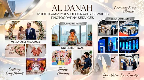 📸Al Danah Photography  Videography Services Professional Media Solutions for Businesses  Indivual