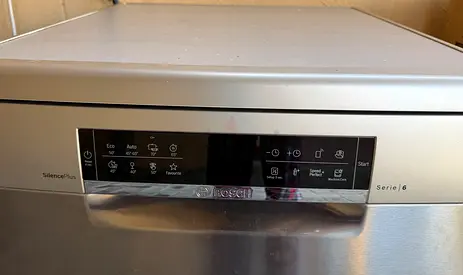 Bosch Serie 6, Silent Plus. Freestanding Dishwasher - Stainless Steel,